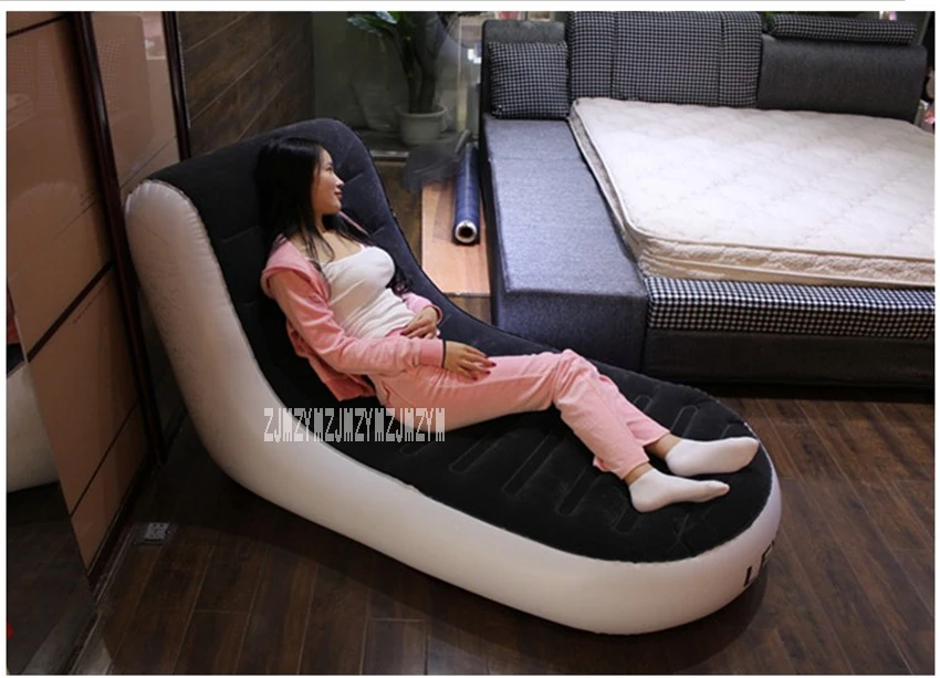 A806 l-образный надувной диван-кровать одиночный открытый портативный надувной диван домашний ленивый диван с бытовой электрический насос+ подушка