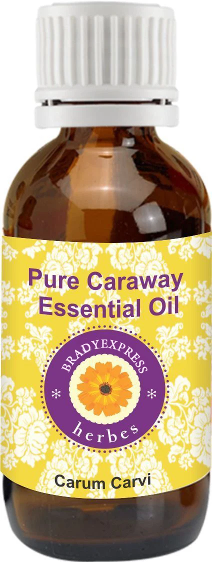 Бесплатная доставка чистое эфирное масло Caraway (Carum carvi) 100% натуральный