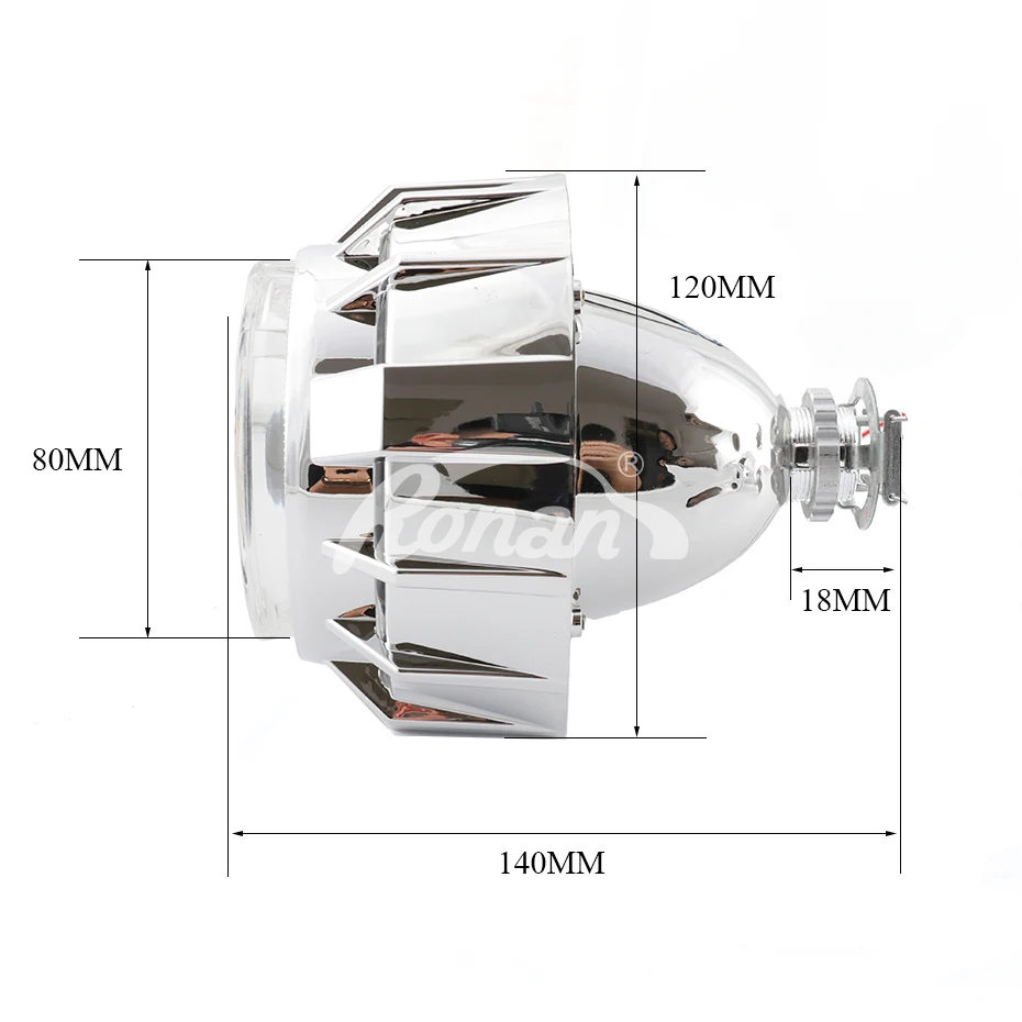 RONAN 2," mini ver8.1 биксенон H1 объектив проектора H4 H7 Розетка двойной светодиодный Оптический Белый ангельские глазки автомобильный Стайлинг модернизированная фара