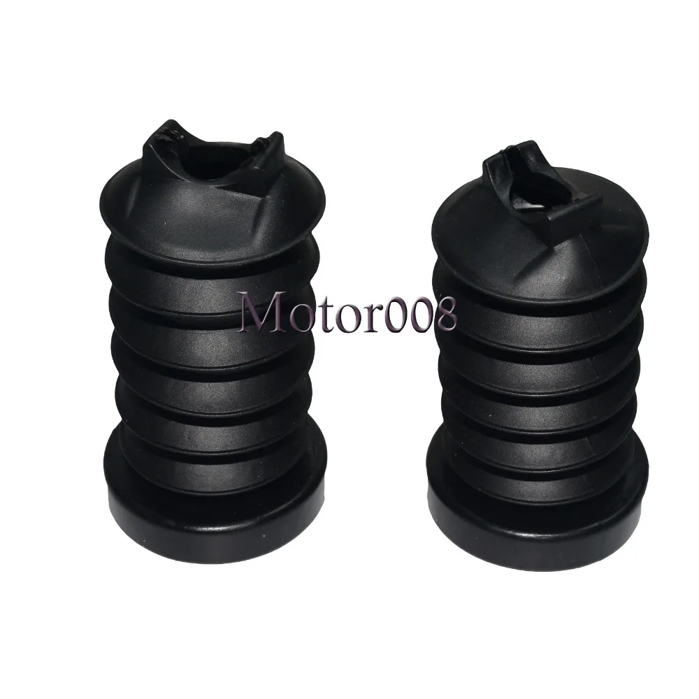 Motorcycle Rubber Fork Cover Gaiters Gators Boots Rear Shock Absorber for 1997 2013 Harley