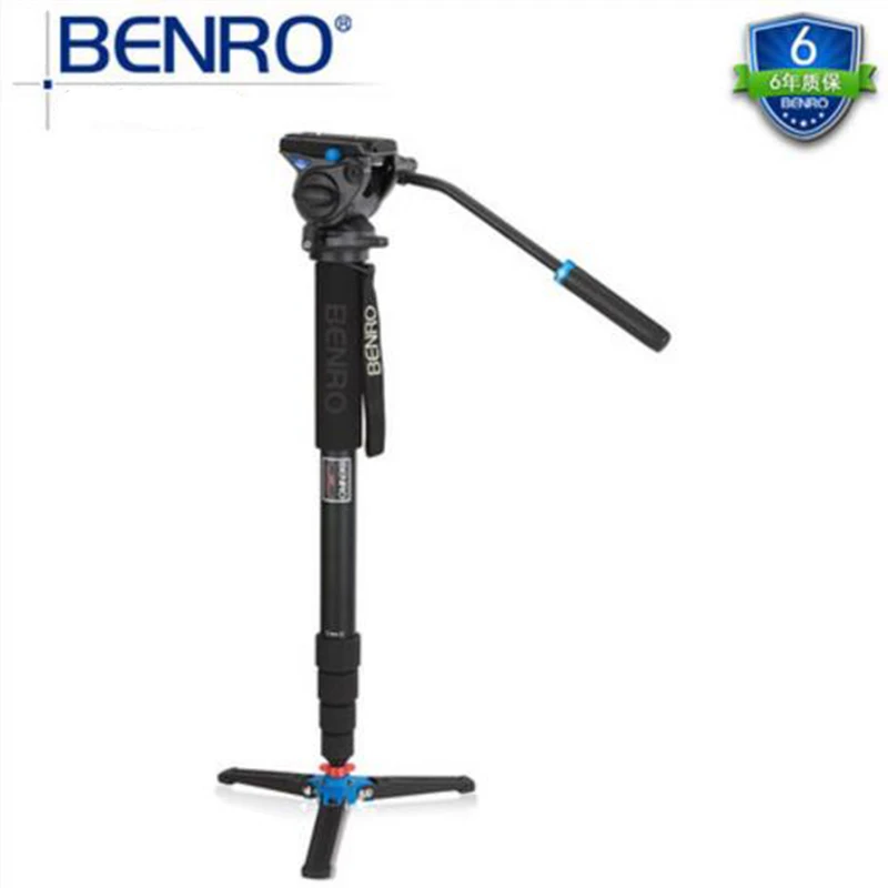 Benro Hot A49TDS4 Professional Tripod Kit Aluminum Monopod With