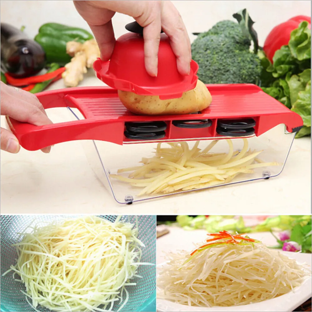 

Multifunctional Manual Vegetable Cutter Slicer Shredder Mandolin Slicer Carrot Grater Kitchen Fruit Tool Vegetable Tool