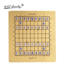 BSTFAMLY деревянные японские Shogi 40 шт./компл. международные шашки складные из искусственной кожи шахматная доска Sho-gi шахматная игра настольная игрушка подарок J03