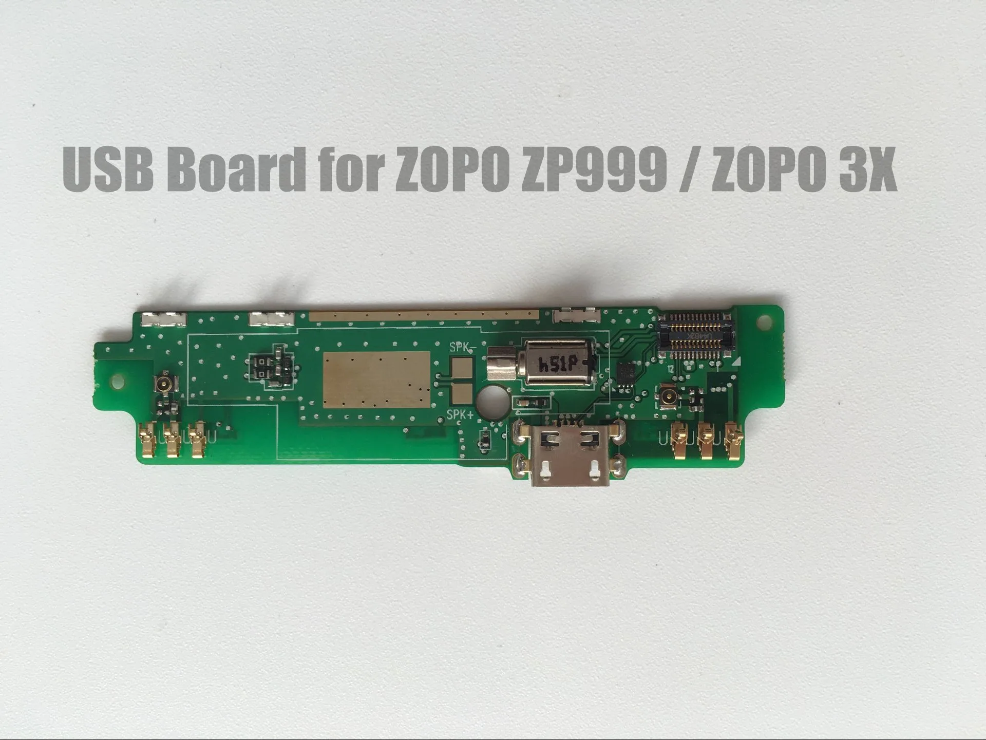 Original ZOPO ZP999 USB Board with Mic Accessories USB Charger Plug Board Module Replacement for ZOPO