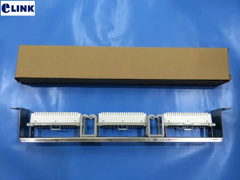 Rack Back mount Frame with 3*10pairs voice copper Module voice distribution frame 30pairs thickened stainless