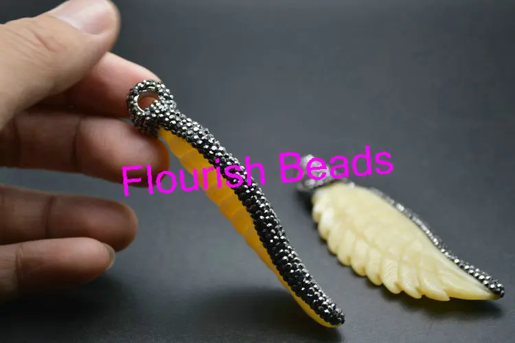1 шт. подвеска в форме крыла из искусственных перьев|bead jewelry earrings|jewelry lacebeaded christmas |