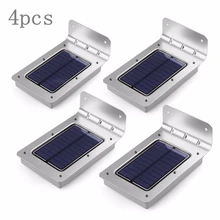 4pcs LED Solar Light 16 LED Outdoor Wireless Solar Powered PIR Motion Sensor Solar Lamp/ Wall lamp/ Security lights/Garden Light