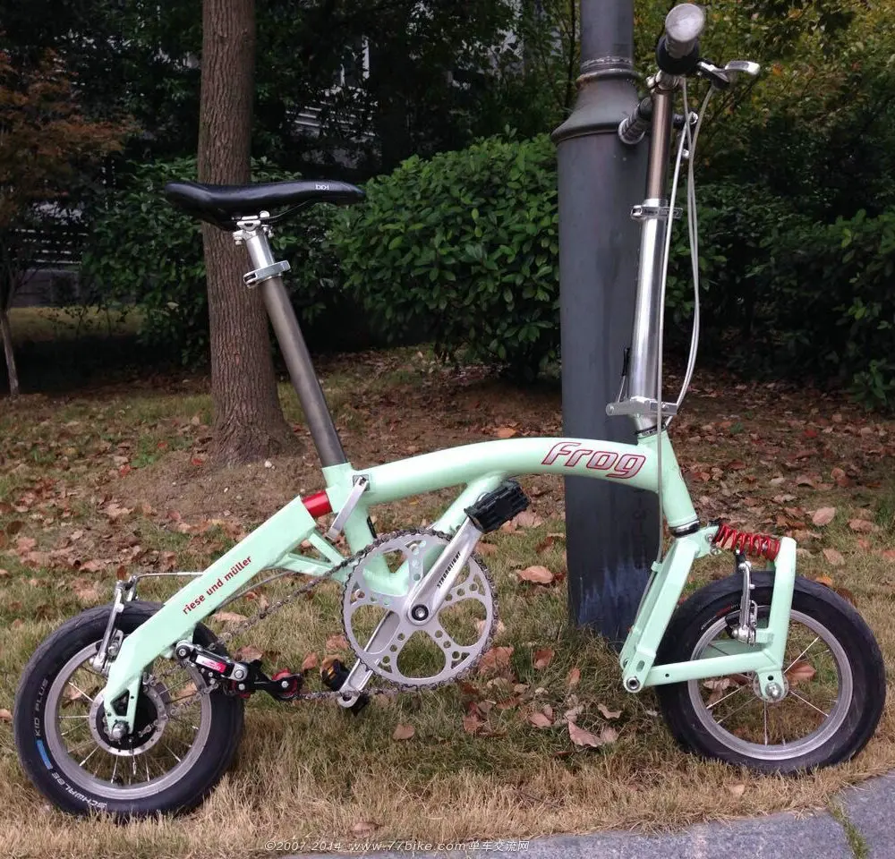 frog folding bike
