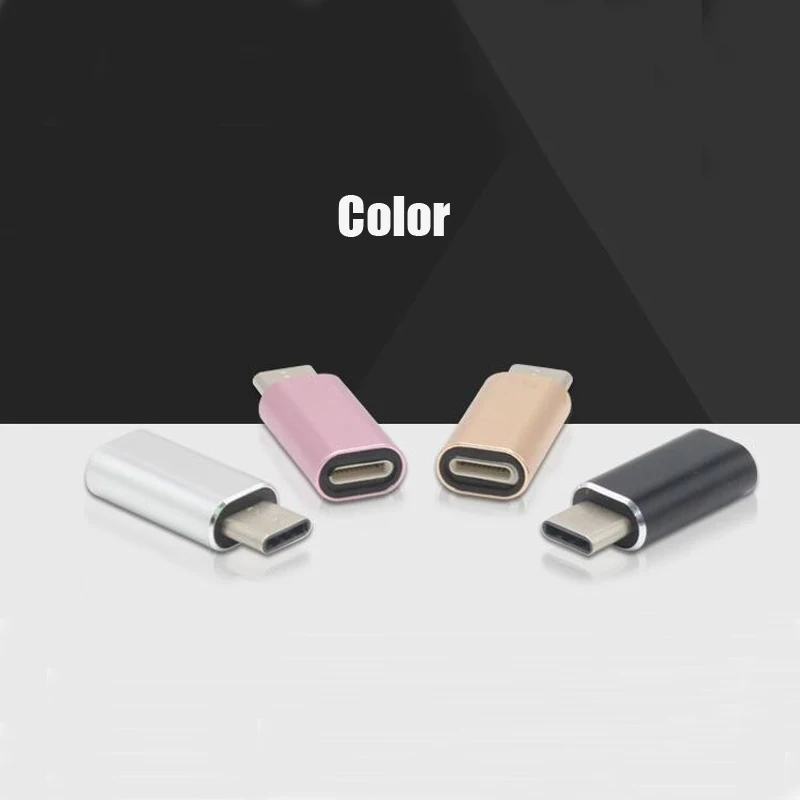 Для iPhone 8 Pin женские к Тип c кабель с переходником для зарядного устройства samsung S8