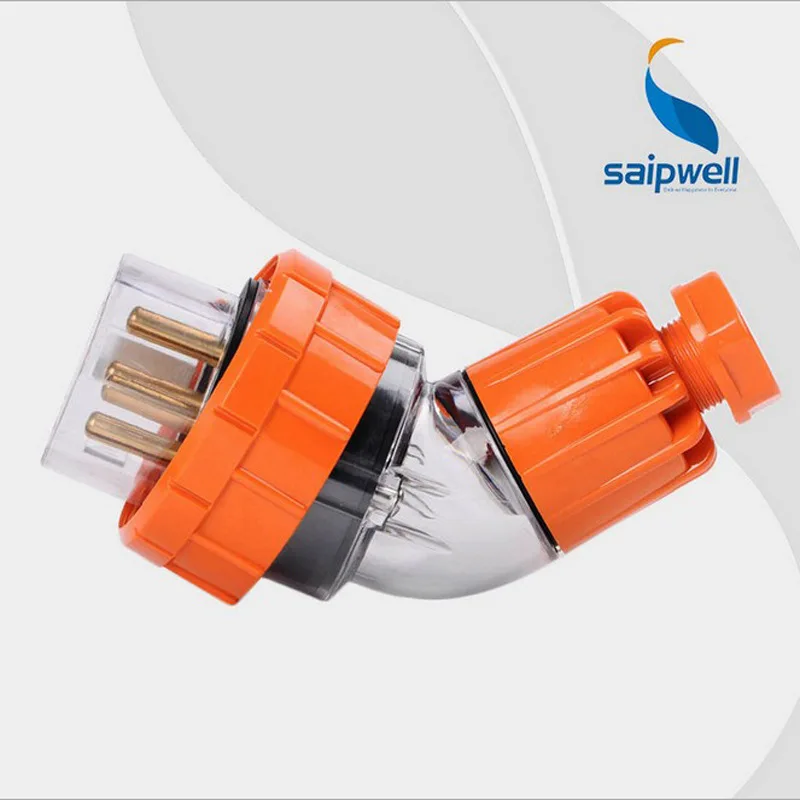 

SP-56PA410 Australian Plug Curved Waterproof Plug Male and Female Plug