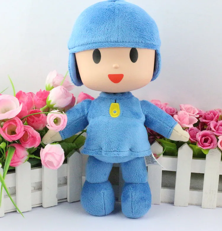 1 шт. Pocoyo Bandai плюшевый покойо плюшевые набитая фигурка 11 дюймов 27 см