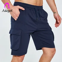 Adogirl/мужские повседневные штаны с боковыми карманами; Эластичный шнурок на талии; хлопковые брюки; однотонные прямые брюки