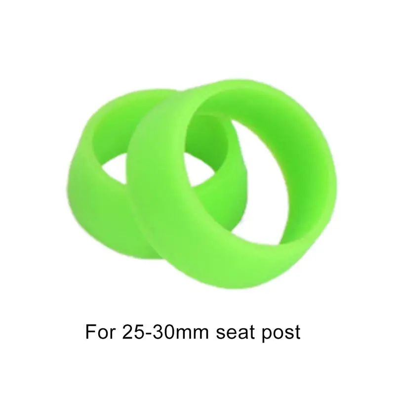 Шток велосипедного сиденья Водонепроницаемый пылезащитный чехол Подседельный штырь краска и трубка сиденья внутреннее Велосипедное Сиденье для горных велосипедов стержень протектор - Цвет: Green S