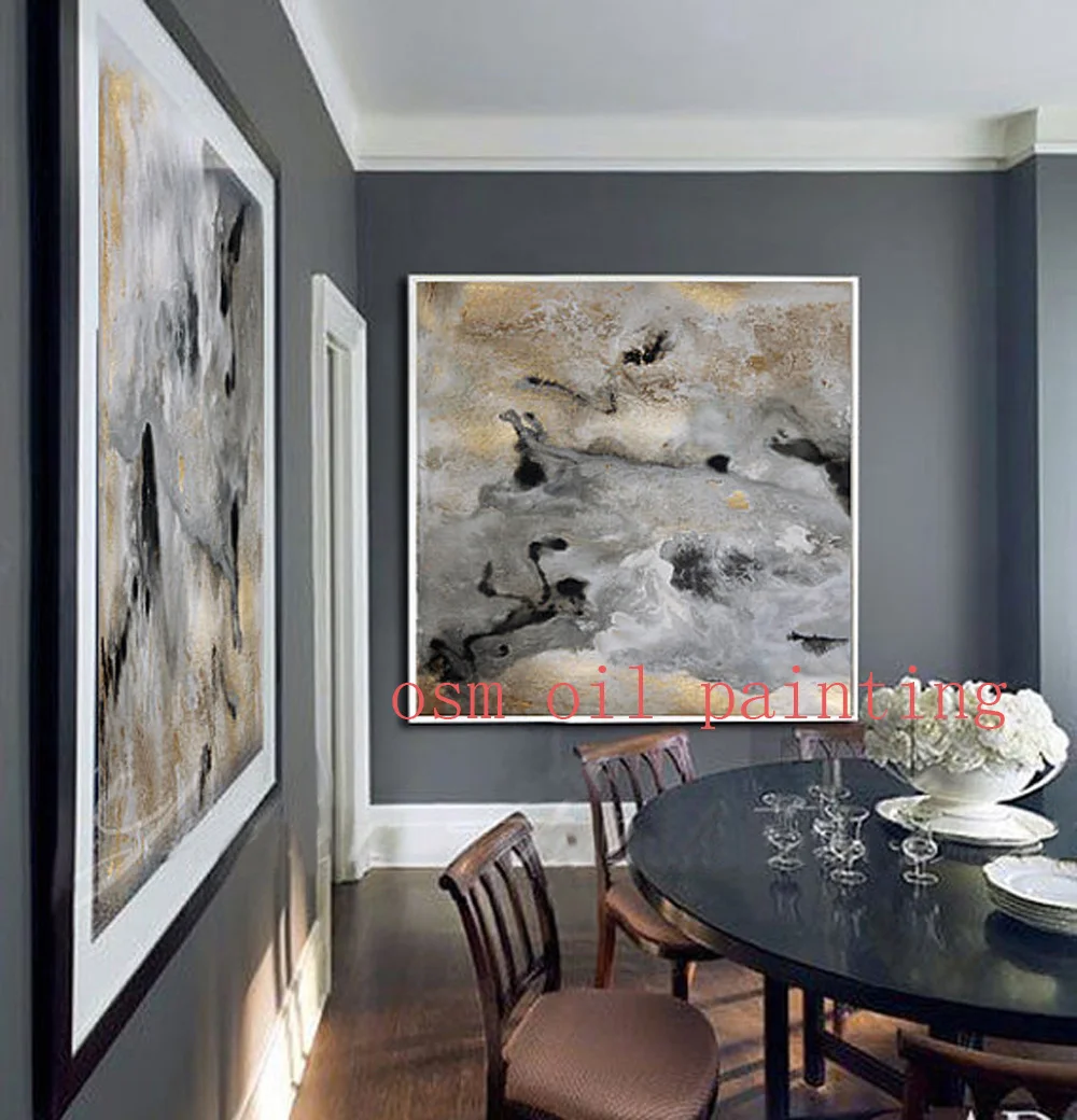 Handmade Wall Art Decorative Modern Abstract New Style Painting for