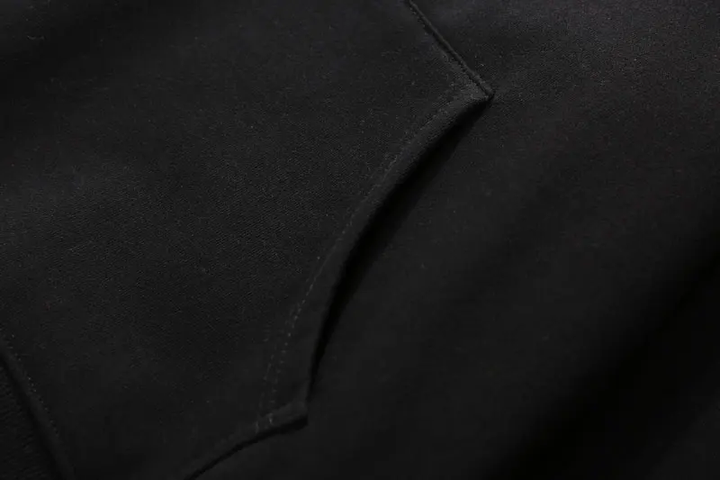 Stripe Hooded Embroidery Brain Pullover Hoodies 10