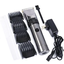 100-240 В профессиональная машинка для стрижки волос литиевая батарея алюминиевая машинка для стрижки волос X9 триммер для волос Бритва