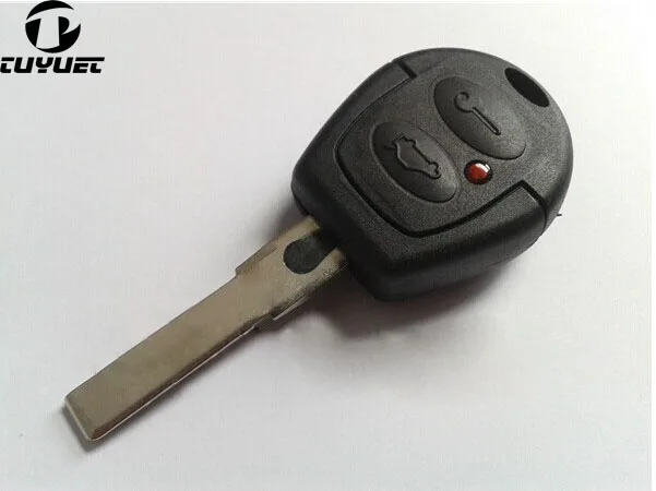 FOB заготовки 2 кнопки дистанционного ключа оболочки для Volkswagen VW Gol Passat Polo Гольф Фольксваген шаран, Фольксваген Бора Jetta Sharan