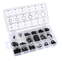 1set  Portable Rubber Black O Ring Washer Seals Assortment  For Car Washers House Tools
