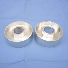 Best Price 175*62*62mm Fully Aluminum Roller Driving Wheel for abrasive belt polishing machine with bearing 6206 hole
