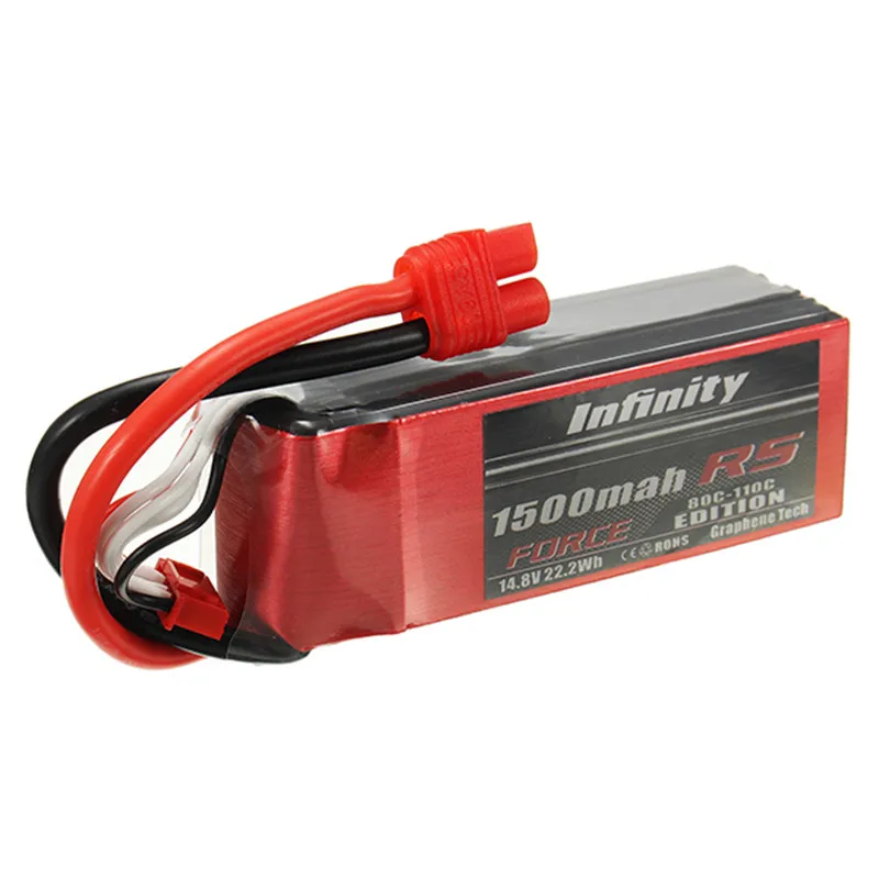 Infinity RS Force 4S 14.8V 1500mah 80C Infinity RS Force 4S 14.8V 1500mah 80C