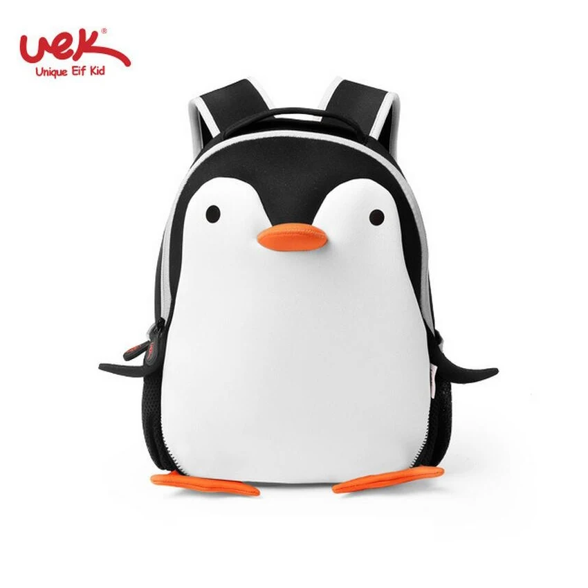 penguin UEK brand kindergarten backpacks for girl school bag for girls