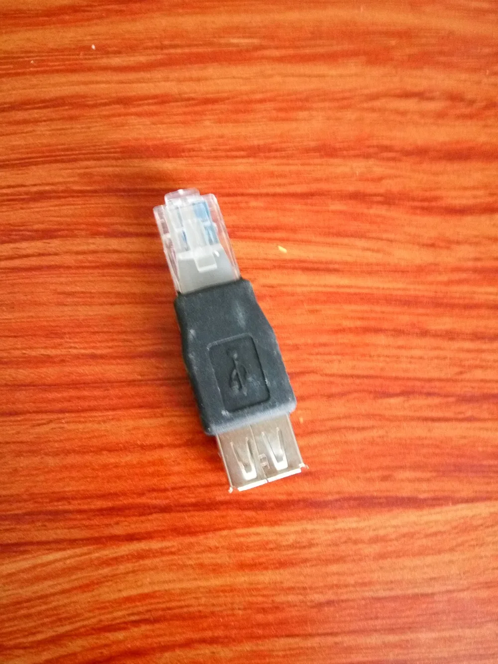 В наличии распродажа отличное качество USB тип A разъем типа мама к RJ45 папа адаптер