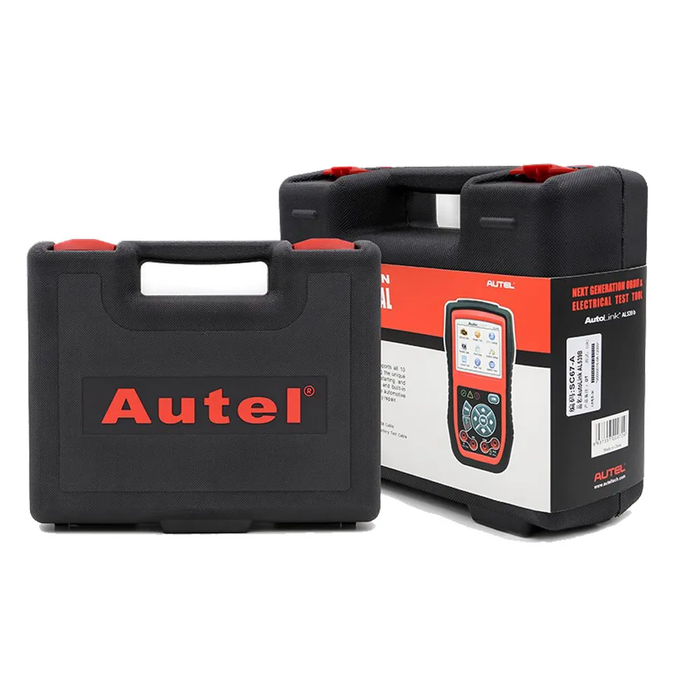 Autel AutoLink AL539B OBDII Считыватель кодов и электрические тесты инструмент OBD-II и CAN сканер Autel AL519B Сканер диагностики