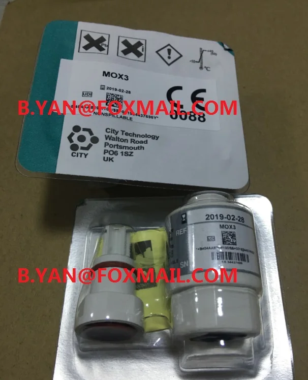 

City Technologies sensor 100% original new date MOX-3 MOX3 medical oxygen sensor O2 sensor