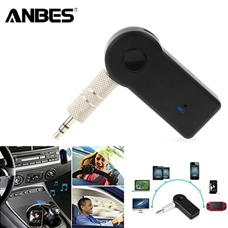 Bluetooth AUX мини bluetooth аудиоресивер передатчик 3 5 мм разъем громкой связи Авто