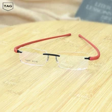 TAG Hezekiah, брендовые ретро очки, оправа, бескаркасная металлическая tr90, мужские и женские компьютерные очки oculos de grau nerd, оптическая оправа 3741