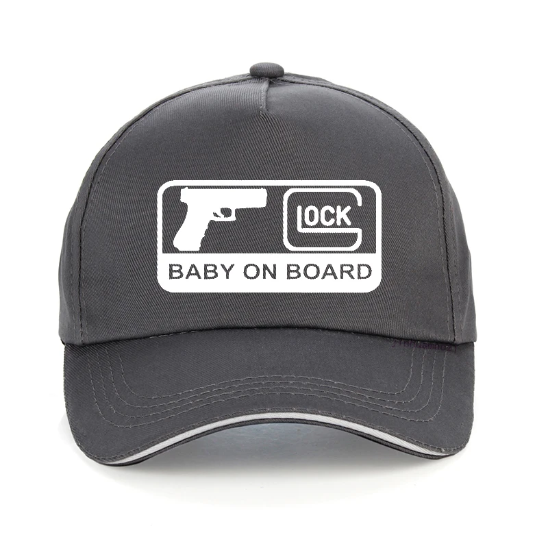 GLOCK BABY ON BOARD Кепка с надписью мужская бейсбольная Glock s высокого качества принтом