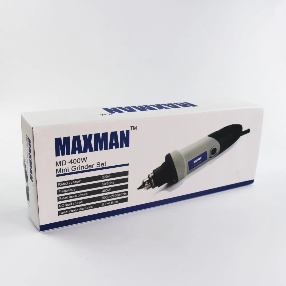 MAXMAN 400 Вт инструмент Dremel профессиональный электрический мини шлифовальный станок 0,6~ 6,5 мм патрон с переменной скоростью вращающийся инструмент DIY Многофункциональные электроинструменты