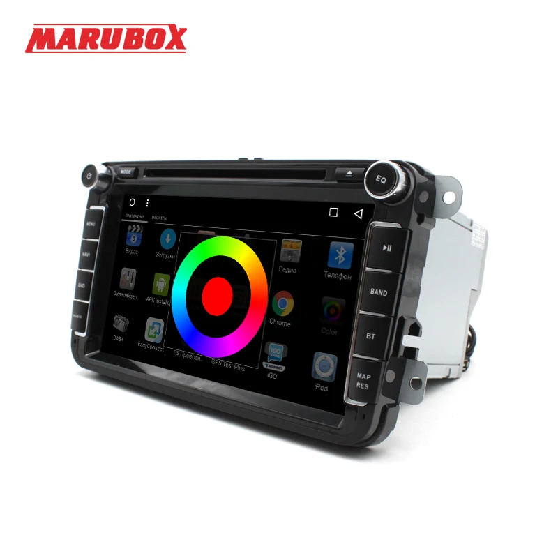 Sale MARUBOX 2Din Android 7.1 For Volkswagen Polo 5 Passat B6 Golf Skoda VW Car Multimedia DVD Player GPS Intelligent System 8A801DT3 4