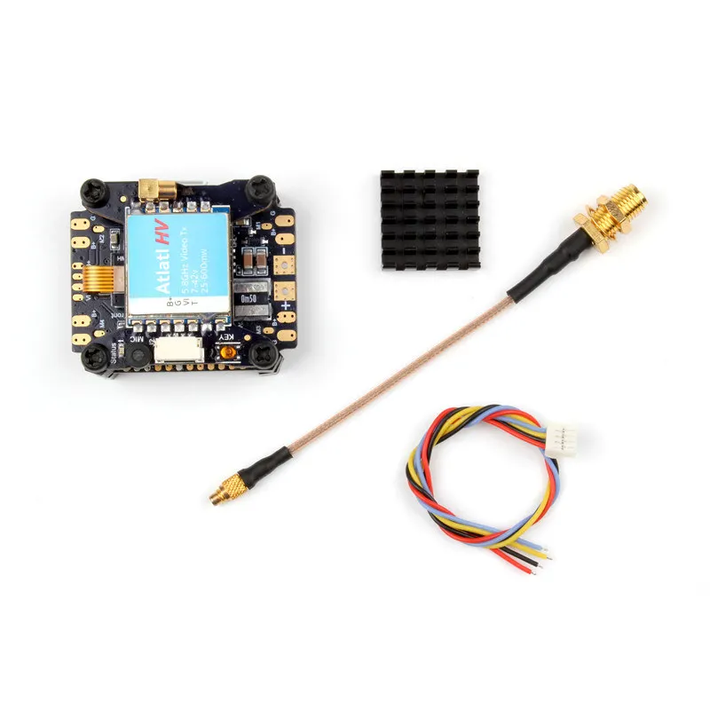

Holybro Kakute PDB OSD F4 AIO Flight Controller Atlatl HV 5.8G 40CH Raceband Transmitter For RC Camera Dron FPV Frame Part
