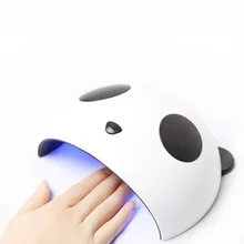 С изображением милой панды 36 Вт УФ лампа светодиодный лампы для ногтей сушилка двойной Мощность ногтей лампы для ногтей УФ-гель лак USB зарядка и нейл-арта