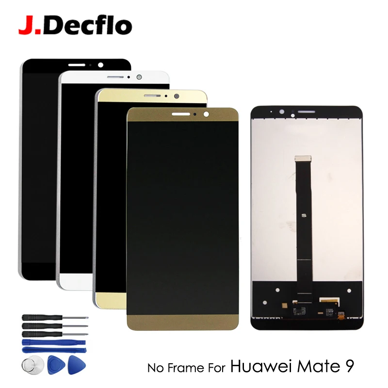 

Original/OEM 5.9'' LCD Display For Huawei Mate 9 Mate9 MT9 MHA-L29 MHA-L09 Touch Screen Digitizer Assembly Replacement With TOOL