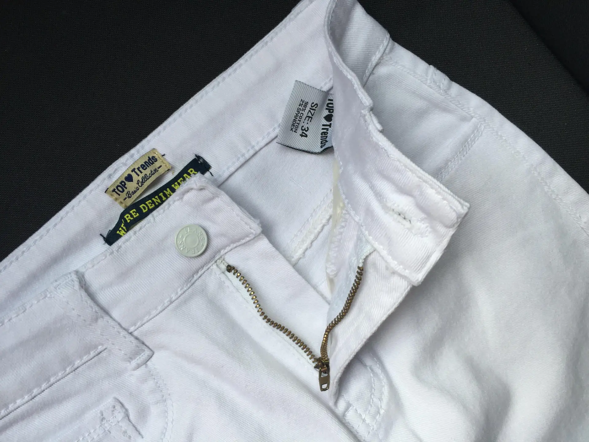 gap jeans High Waist Jeans Women Casual White Elastic Sexy Slim Denim Pencil Pants Stretch Skinny Lady Trousers Pantalon Femme Clothes maternity jeans