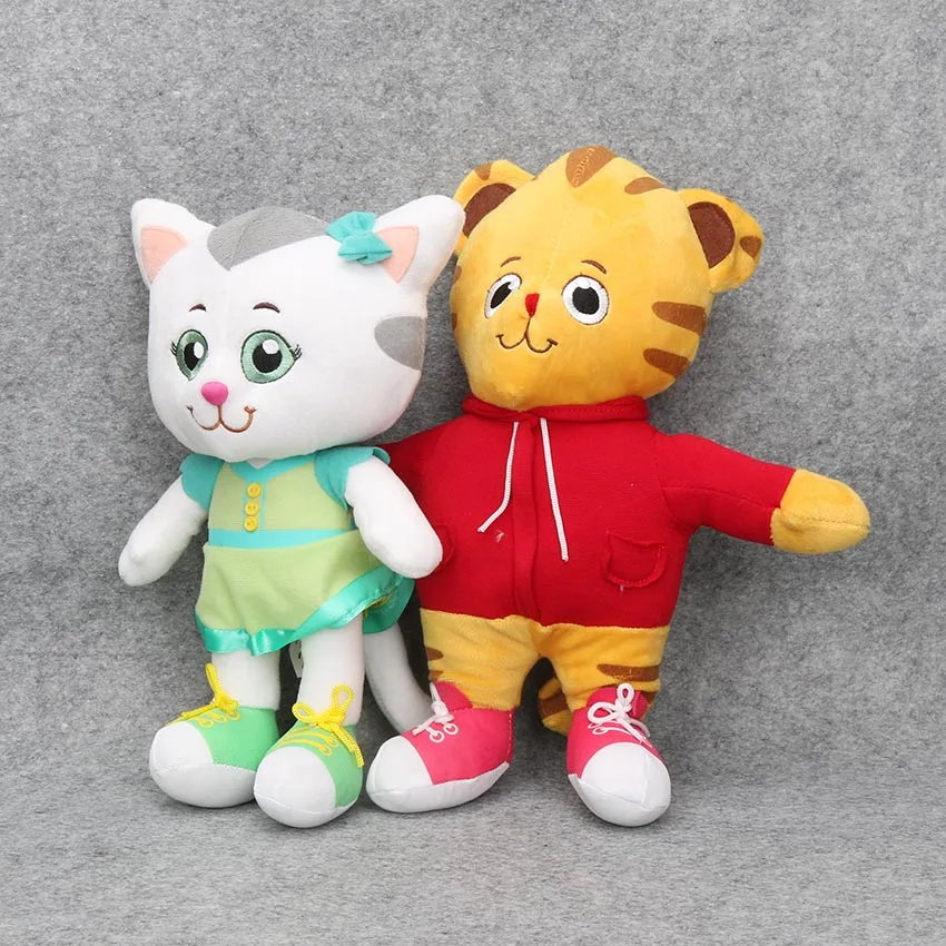 2 шт. окрестности Даниэля Тигра Daniel тигра Катерина кошка плюшевая игрушка Детские