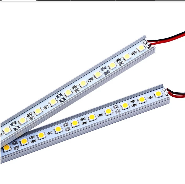 10pcs*50cm Factory Wholesale 50CM DC 12V 30SMD 5050 LED Hard Rigid LED