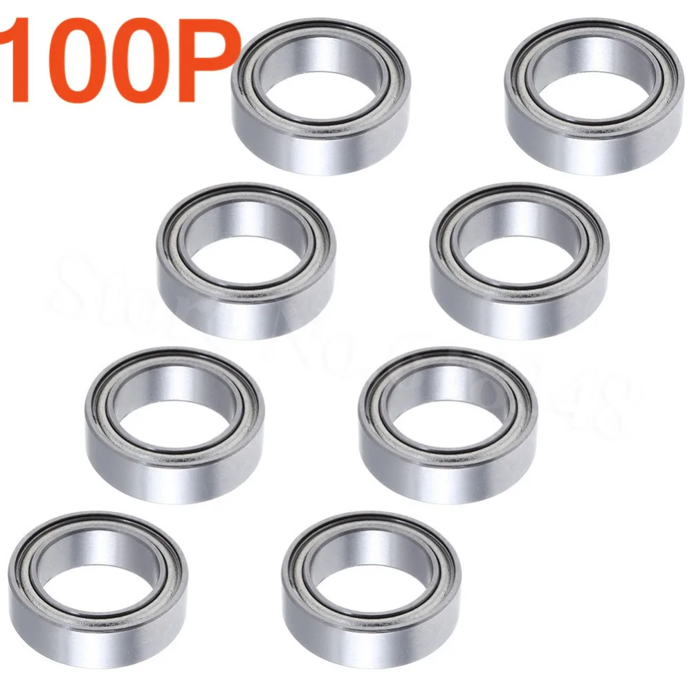 Buy 100pcs Ball Bearings 8x12x3.5mm For 1/16 1/18 RC