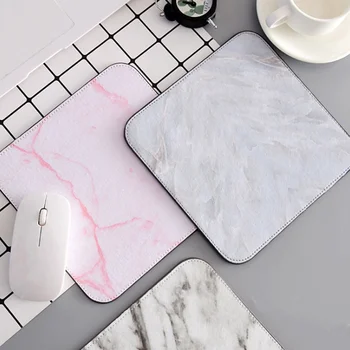 

Hot Sale Unique Marble Pattern Design Mouse Pad Mat Thick Soft Anti-slip Computer Peripherals Accessory Game office mouse pad
