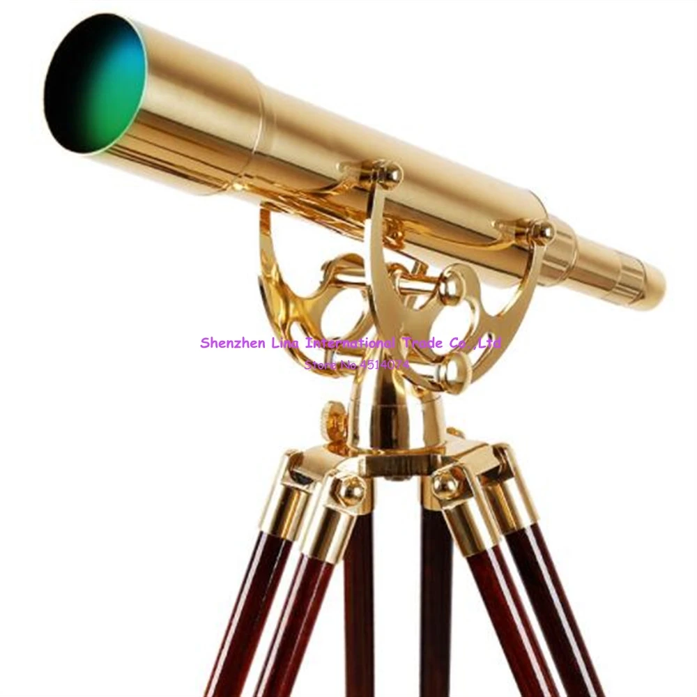 

OLIVON Canada Aoli Live Rich Monarch Series 20-60X60 Brass Mirror Telescope