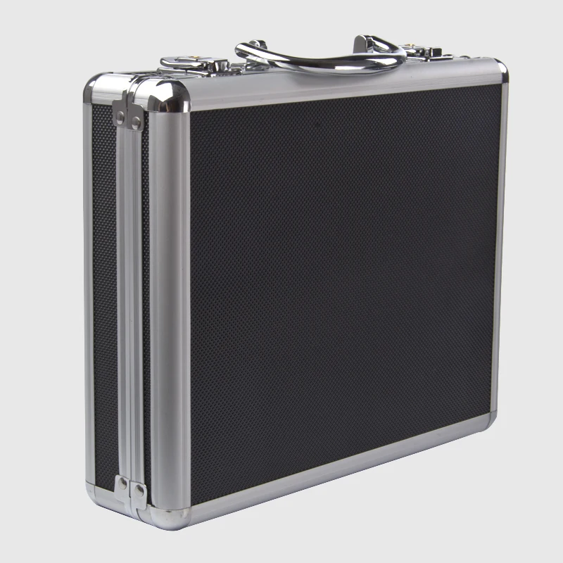 Najtaniej SINAIRSOFT wysokiej wysokiej jakości aluminium ze stopu taktyczne bardzo ciężko pistolet pistolet Case przypadku wyściełane wyściółka z pianki do polowania airsoft czarny