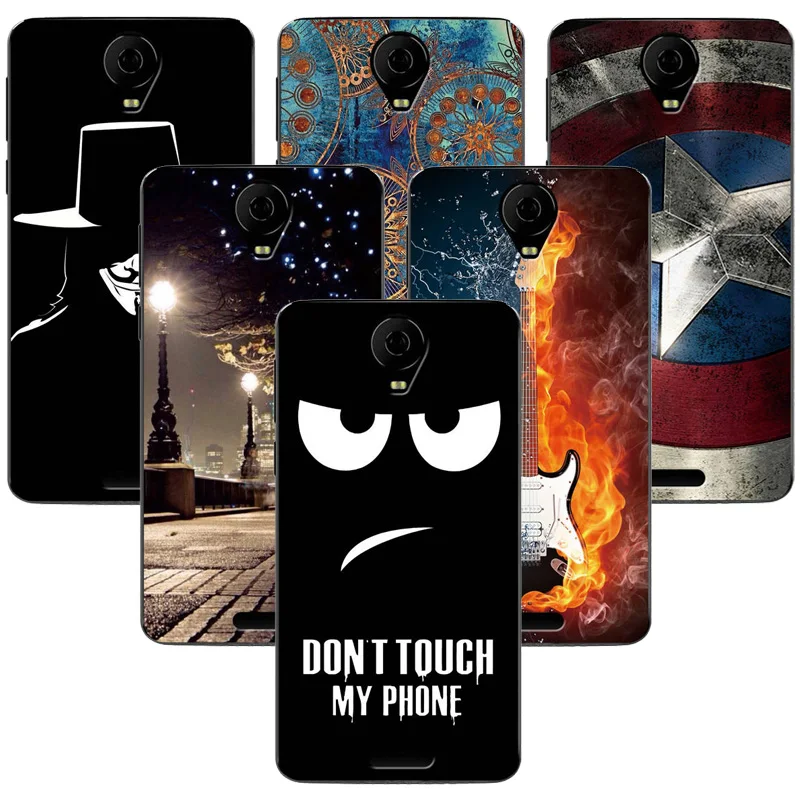 For BQ BQ-6050 Jumbo Case Phone Back Cover Painted Cases 6050 BQ6050 6&quot Protection Shell |