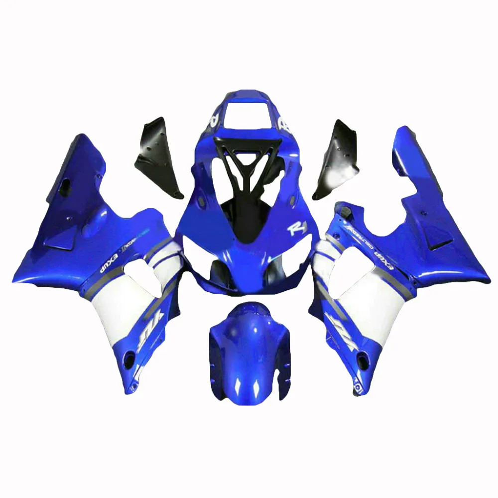 Комплект обтекателей под давлением из синего АБС-пластика для YAMAHA YZF R1 Обтекатели
