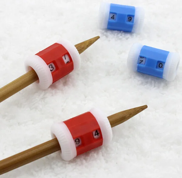 

New Knitting sweater Plastic Knitting Needles Counter Weaving Tools Plastic Knitting Tools needle knitting number marker tool