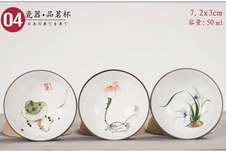 Longquan Celadon Tea Set, Kung Fu Cerâmica,