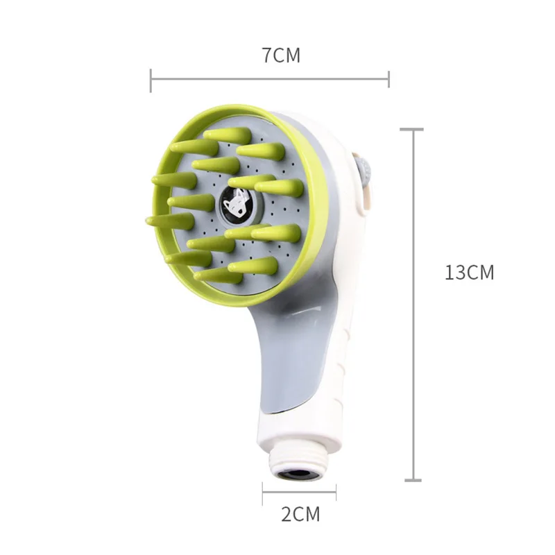 Собака Кошка спрей для душа щетка для ванны собак кошек лошадь купальный гребень массаж для ухода и чистки инструмент мытье волос