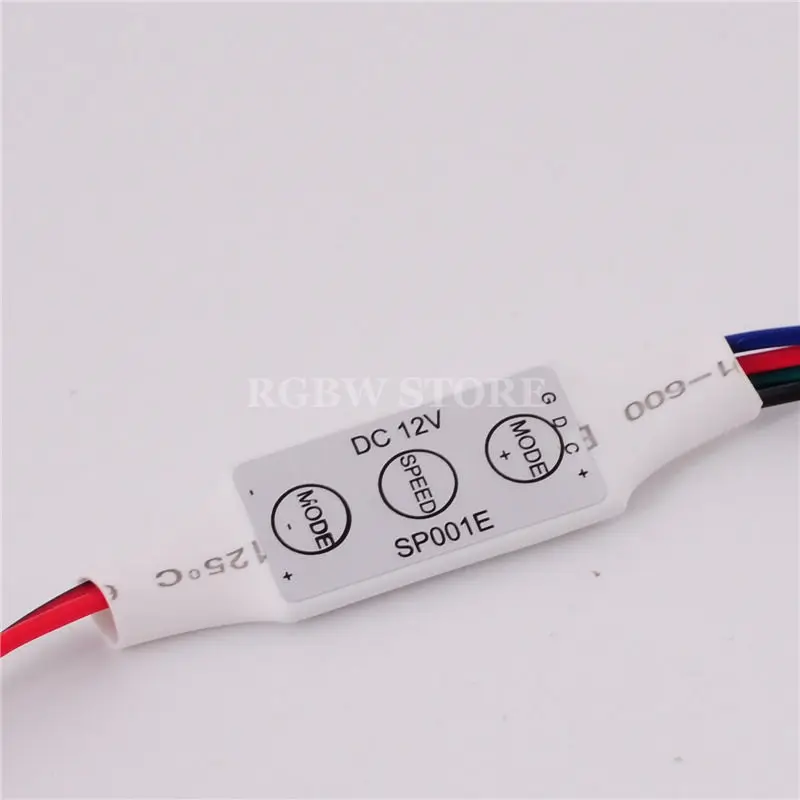 

DC12V 3key RGB Led Mini controller with 4pin connector for WS2801 Strip Module