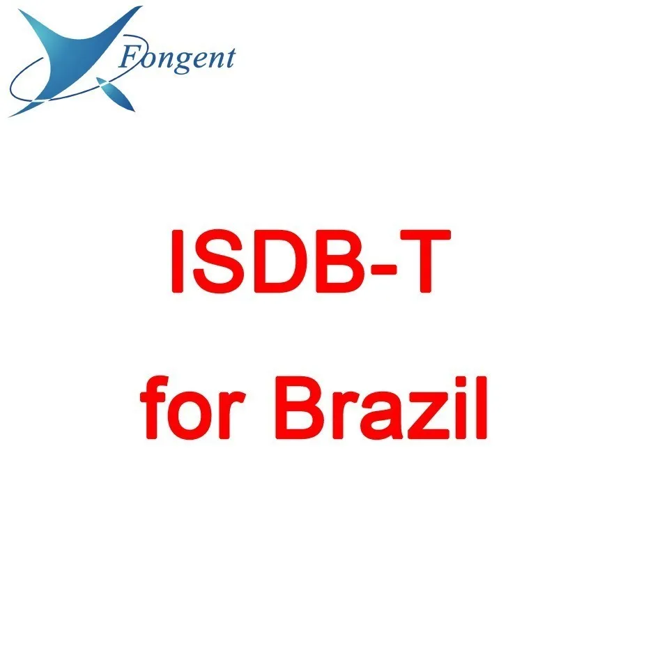 Высокоскоростной HD Автомобильный ТВ-тюнер мобильный DVB-T T2 MPEG-4 цифровой ТВ-приставка двойные антенны для России Европейский - Название цвета: ISDB-T-For Brazil